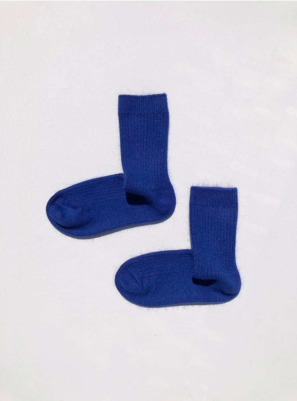 Billy Bamboo - Angora Wool socks in Blue