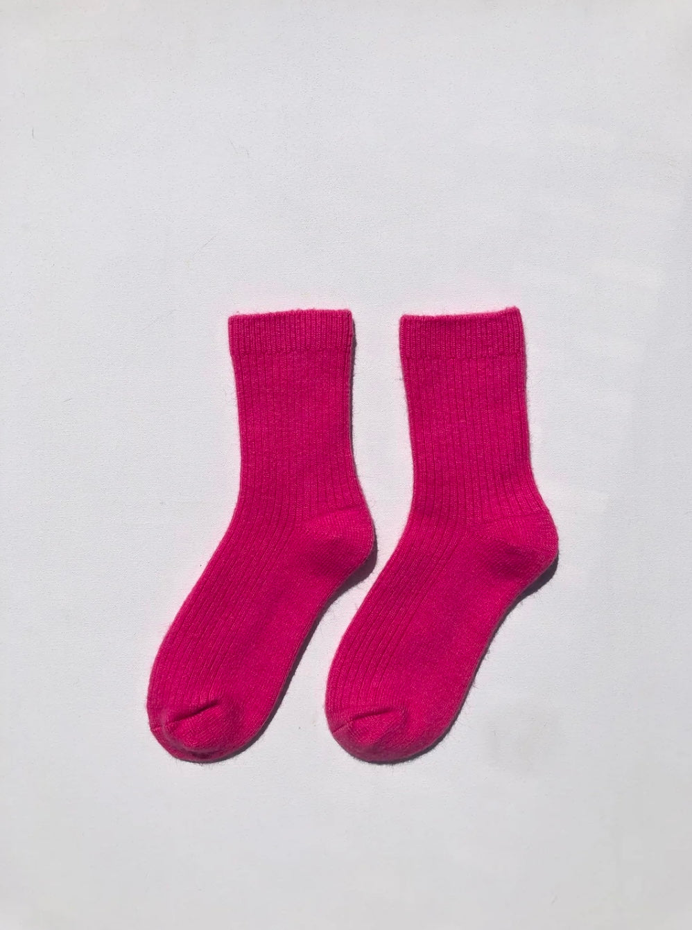 Billy Bamboo - Angora Wool Socks in Pink