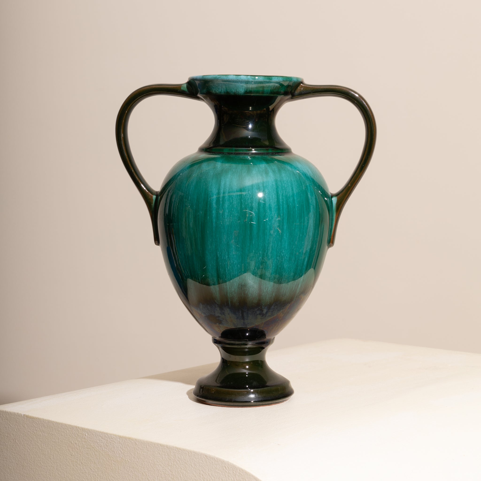 MCM Large Blue Mountain Amphora Vase