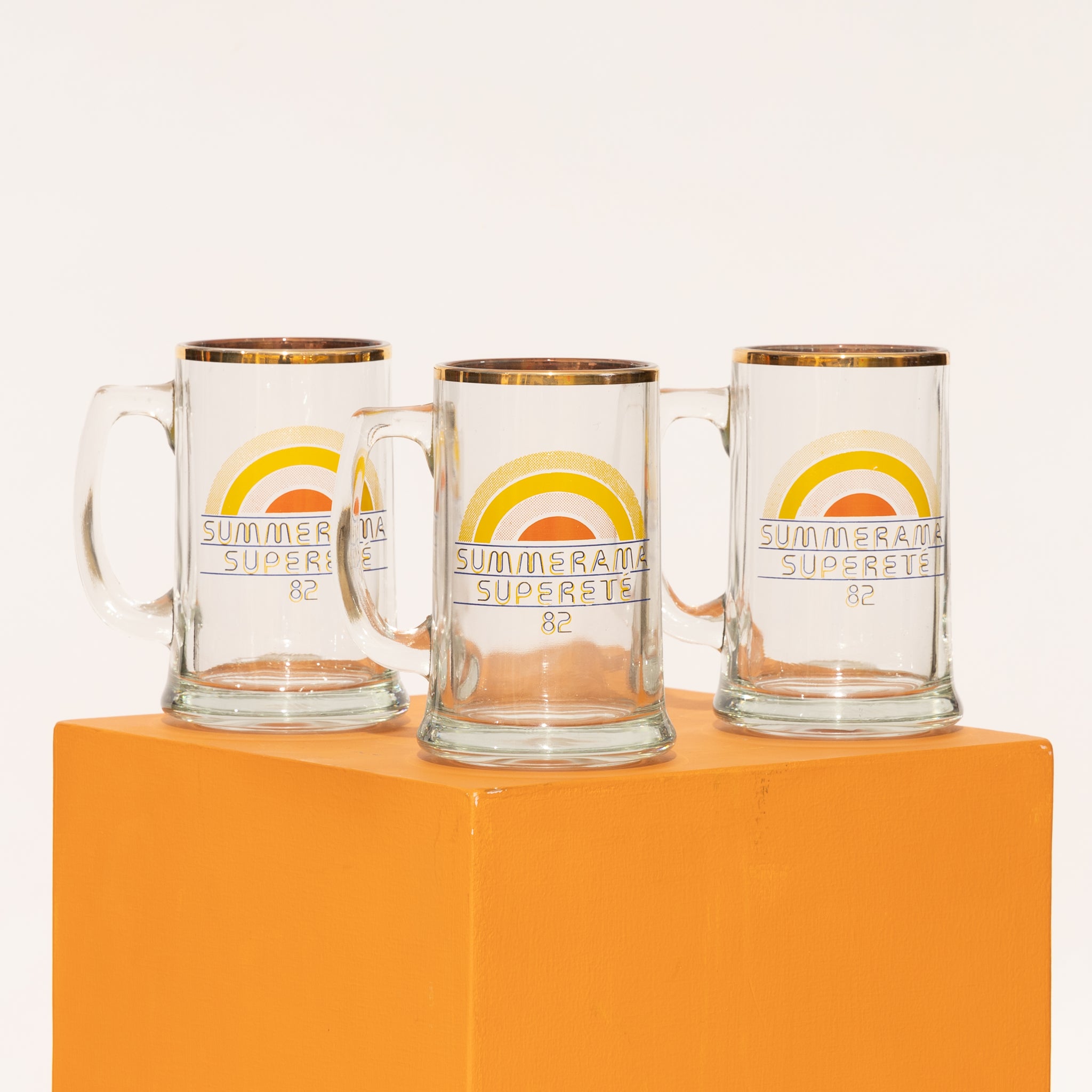 Summerama Beer Mugs - Set of 3